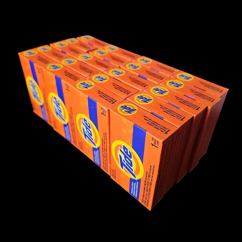 Tide Laundry Detergent 20 Individual One Load Boxes